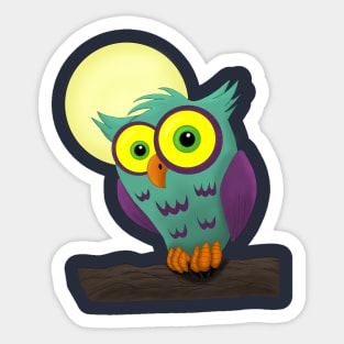 Night Owl Sticker